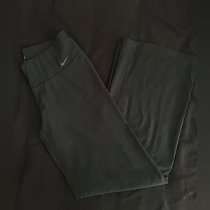 Nike black wide-leg leggings